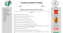 Desktop Screenshot of mediaapolityka.wssm.edu.pl