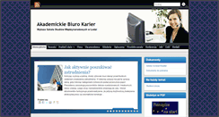 Desktop Screenshot of abk.wssm.edu.pl